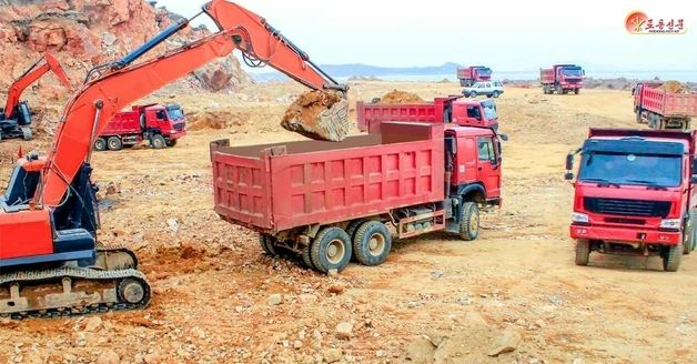 北, 곽산간석지 3단계 2구역 공사 참가한 건설준인 조명