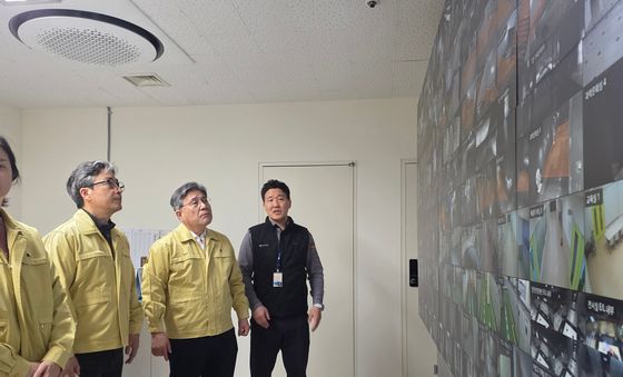 고궁박물관 화재,  CCTV 상황 점검