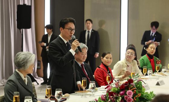 발언하는 김민석 국무총리