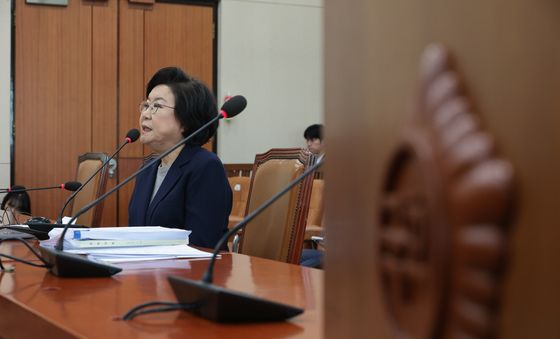 국회 인사청문회 출석한 이혜훈 후보자