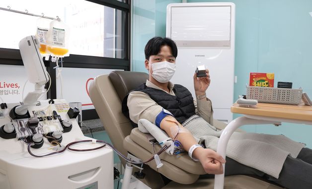 혈액 나누고 달콤함도 나누고