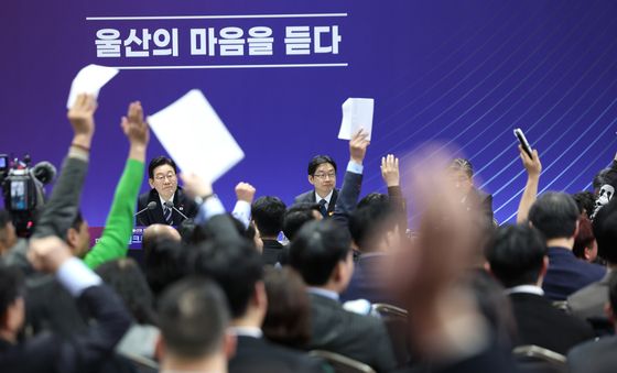 질문받는 이재명 대통령