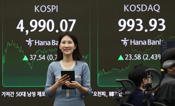 '오천피·천스닥' 향해 질주