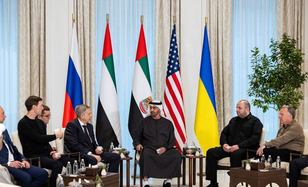 [포토] 아부다비에서 열린 미·러·우크라 3자회담