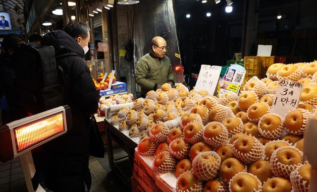 과일·채소값 안정에 설 차례상 물가 내려