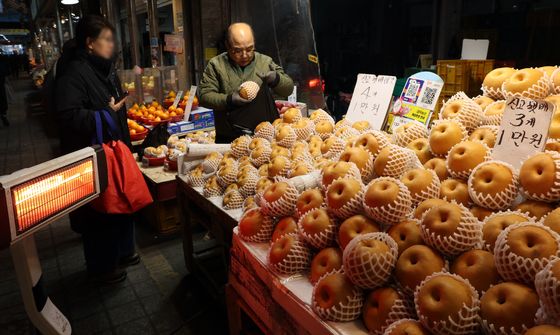 설 차례상 비용 작년보다 하락