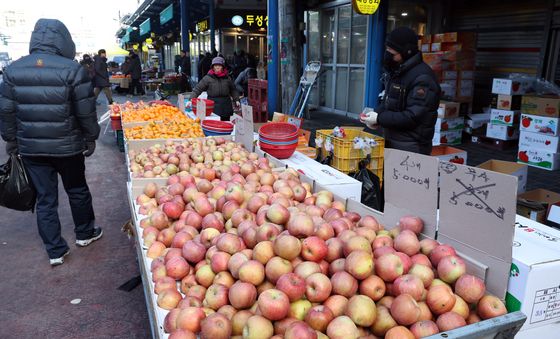 과일·채소값 내려 설 차례상 물가 안정