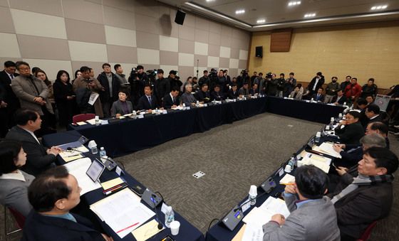 특별법 제정 논의 위한 만남