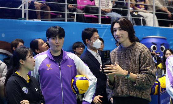 프로배구 올스타전 찾은 김연경