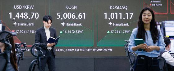 코스피 사상 최고치, 코스닥은 '천스닥' 돌파