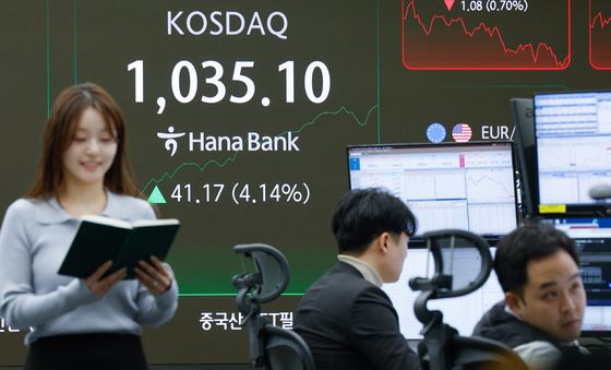 코스닥 4% 급등에 매수 사이드카 발동