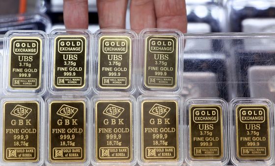 천정부지 금 값