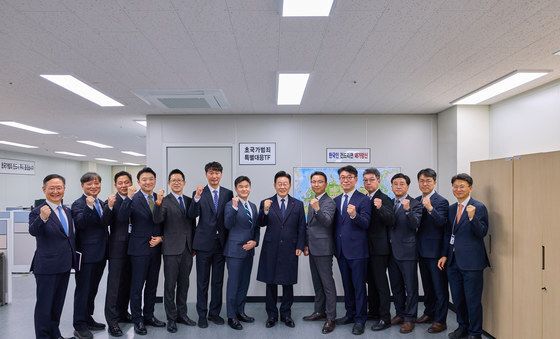 이재명 대통령, 초국가범죄 특별대응 TF 격려 방문