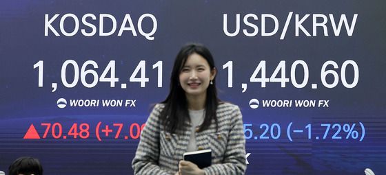 코스닥, 4년 만에 '천스닥' 회복