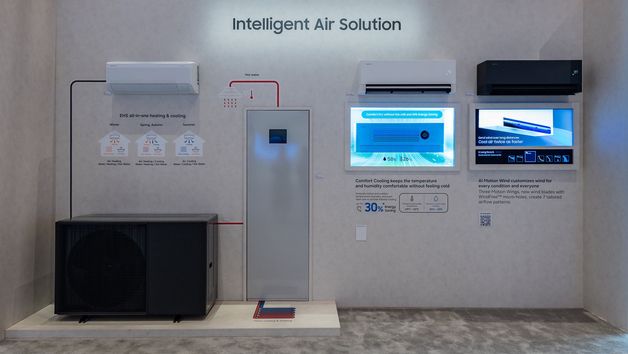 삼성전자, 고효율 히트펌프 냉난방시스템 'EHS 올인원' 신제품 출시