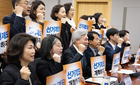 '선거제도 개혁' 외치는 개혁·진보 4당