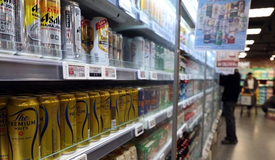 국내 주류 소비 둔화에도 일본 맥주 인기 지속