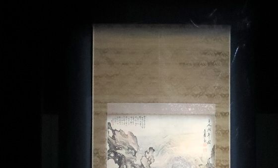 오원 장승업의 '삼인문년(三人問年)'
