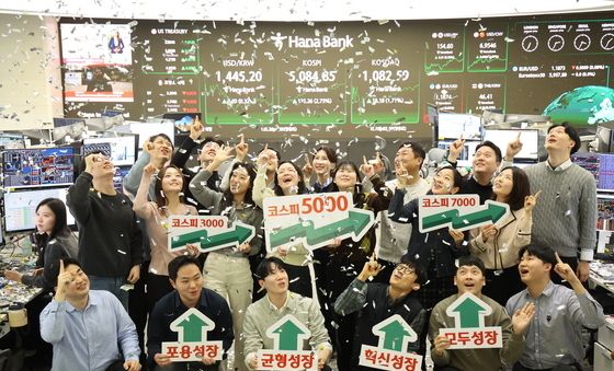 한국 증시 새역사, 종가 오천피