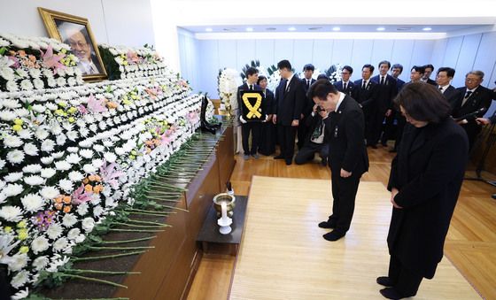 이재명 대통령, 고 이해찬 전 총리 조문