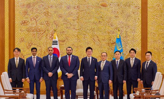 이재명 대통령, 카타르 국왕 특사 접견