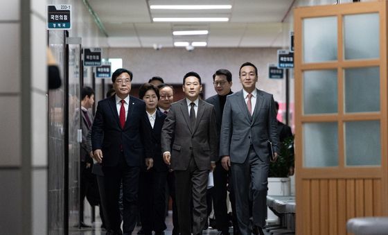 한동훈 제명안 의결 앞둔 국민의힘