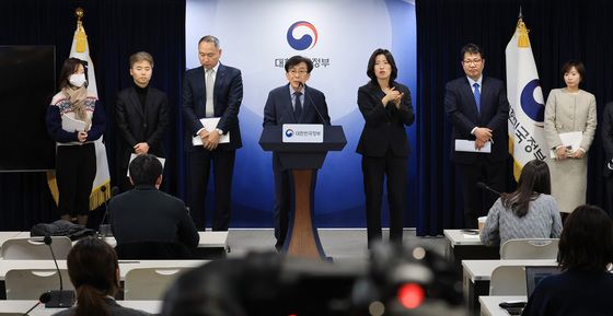 정기현 위원장, 의료혁신위원회의 관련 브리핑