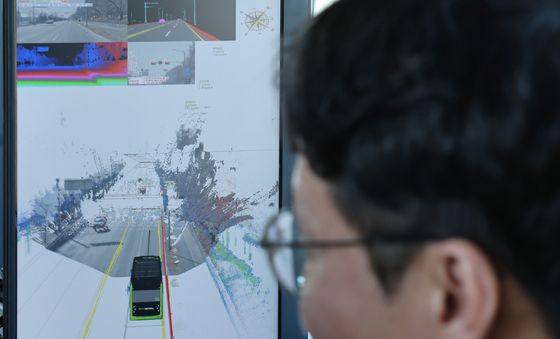 대전시 자율주행버스 시범운영