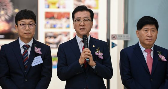 축사하는 조원휘 대전시의장