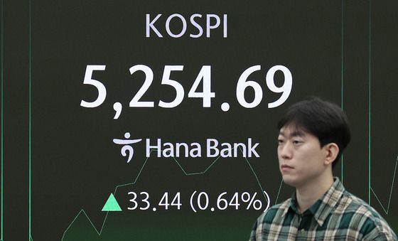 코스피, 5250선 넘어서며 강세