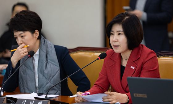국토부 장관 규탄하는 김미애 의원