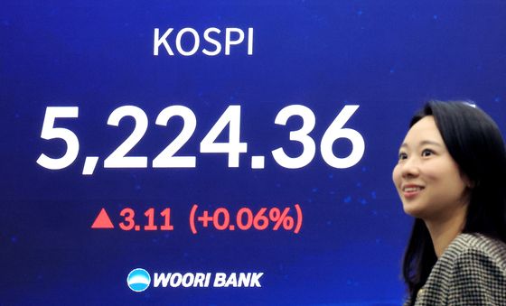 상승곡선 그리며 마감한 코스피