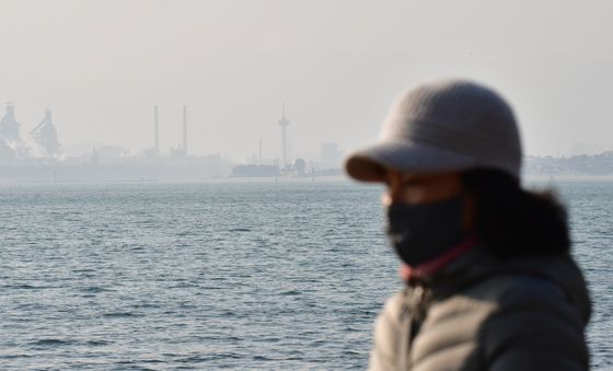 불청객 미세먼지 찾아온 포항