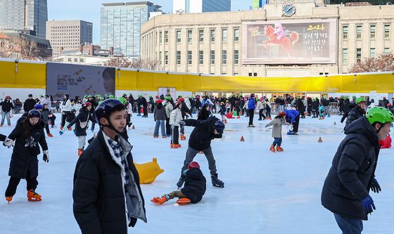 새해 첫 주말, 신나는 스케이팅