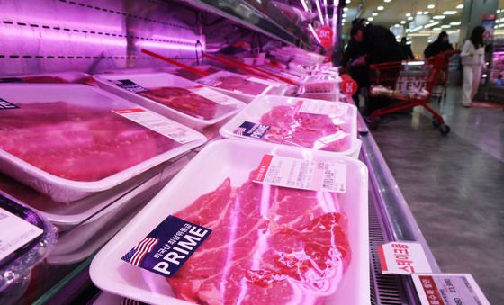 고환율에 수입 소고기 가격도 상승