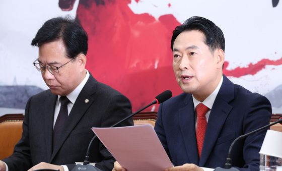 현안 발언하는 장동혁