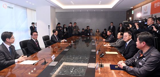 한화오션 원·하청 상생협력 선포식