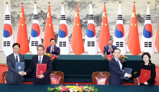 지식재사권 보호 협력에 관한 협약 체결한 한중