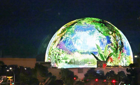 [CES 2026]CES 2026 개막 앞두고 빛나는 라스베이거스 '명물' 스피어