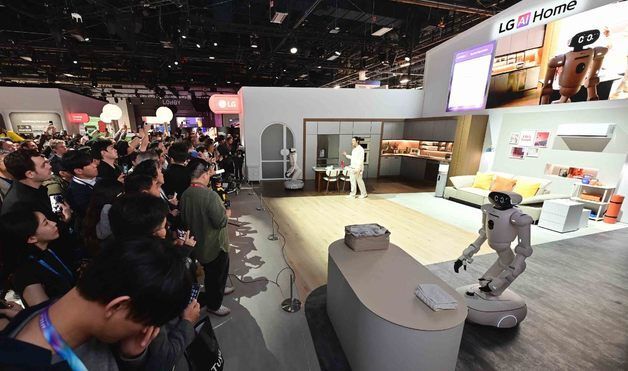 'CES 2026', 관람객들이 몰린 LG전자 전시관