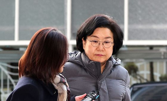 출근하는 이혜훈 후보자