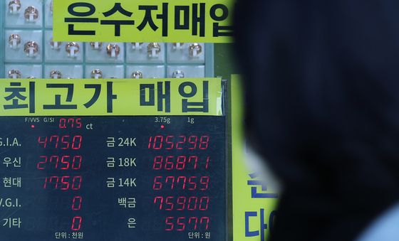 안전자산 수요로 금·은값 급등