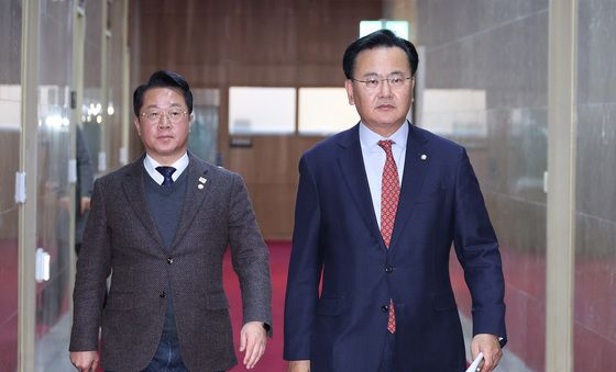 국회의장 주재 회동 마친 문금주·유상범