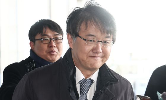 고검 첫 출근하는 김태훈 합수본부장