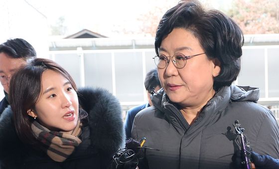 이혜훈, 무거운 출근길