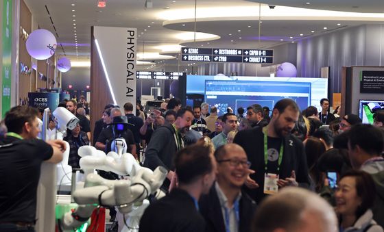 [CES2026]인파로 붐비는 엔비디아 피지컬AI관