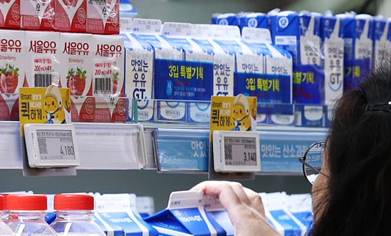 우유·과자 등 가공식품 가격 '들썩'