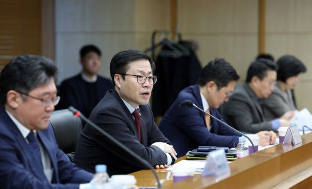 발언하는 여한구 통상교섭본부장