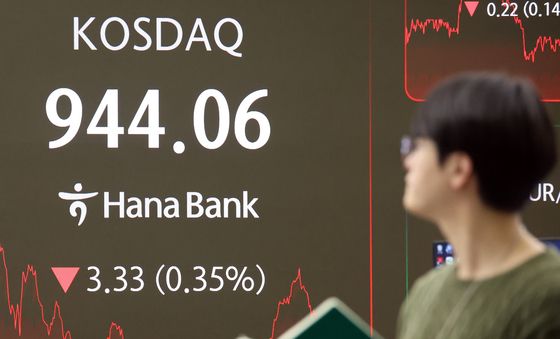 코스닥 소폭 하락 마감