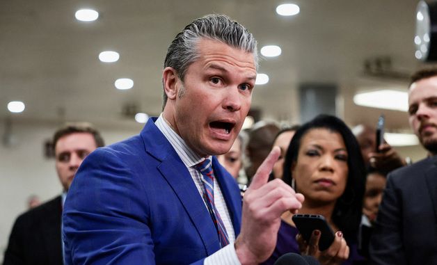 [포토] 베네수 사태 브리핑하는 헤그세스 美국방